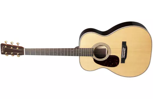 Martin Guitars - 00-28 Modern Deluxe Spruce/East Indian Rosewood Acoustic Guitar with Case (Left Handed)