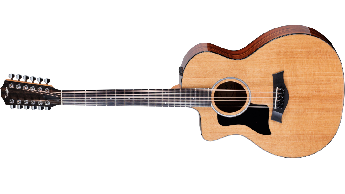 254ce Plus Grand Auditorium Rosewood/Spruce 12-String Acoustic-Electric Guitar with Gigbag - Left Handed