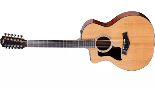 Taylor Guitars - 254ce Plus Grand Auditorium Rosewood/Spruce 12-String Acoustic-Electric Guitar with Gigbag - Left Handed