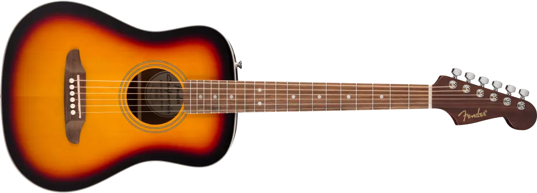 California Standard Redondo Mini Acoustic Guitar with Gigbag - 3-Color Sunburst