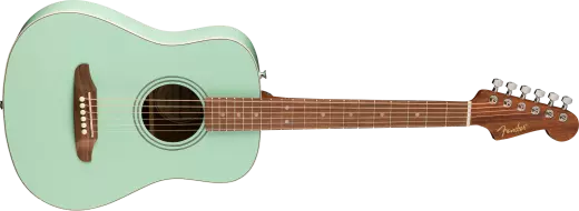 California Standard Redondo Mini Acoustic Guitar with Gigbag - Surf Green