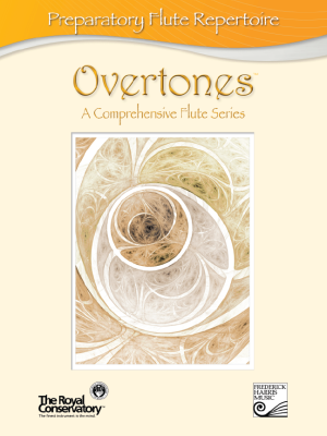 Overtones Preparatory Flute Repertoire - Book/CD
