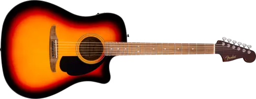 Fender - California Standard Redondo CE Acoustic/Electric Guitar - 3-Color Sunburst