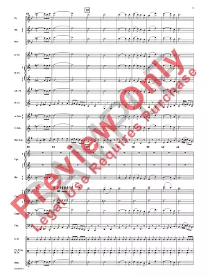 Invasion of the Unicyclists - Bennette - Concert Band (March) - Gr. 3