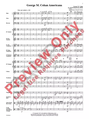 George M. Cohan Americana - Cohan/Bobrowitz - Concert Band - Gr. 2