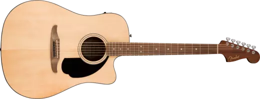 Fender - California Standard Redondo CE Acoustic/Electric Guitar - Natural