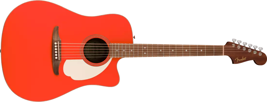 California Standard Redondo CE Acoustic/Electric Guitar - Fiesta Red