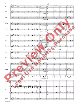 The Fire of Freedom - Branchfield - Concert Band - Gr. 1