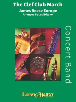 LudwigMasters Publications - The Clef Club March - Europe/Disano  - Concert Band - Gr. 3
