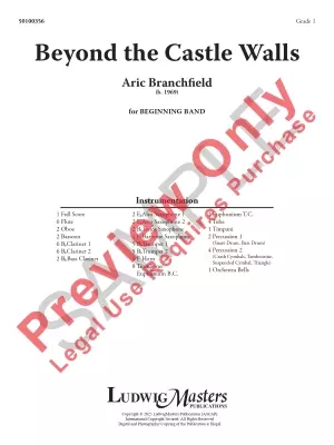 Beyond the Castle Walls - Branchfield - Concert Band - Gr. 1
