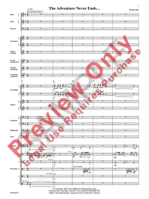 The Adventure Never Ends... - Sark - Concert Band - Gr. 3.5
