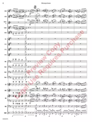 Mosquitoes - Herzig - Jazz Ensemble - Gr. 3