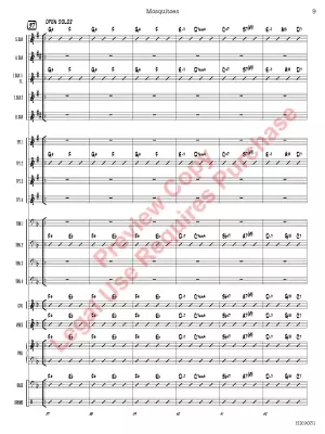 Mosquitoes - Herzig - Jazz Ensemble - Gr. 3