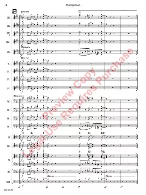 Mosquitoes - Herzig - Jazz Ensemble - Gr. 3