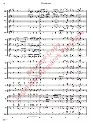 Mosquitoes - Herzig - Jazz Ensemble - Gr. 3
