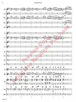 Mosquitoes - Herzig - Jazz Ensemble - Gr. 3