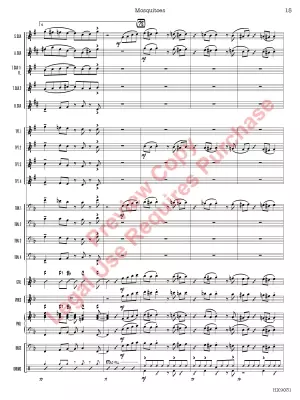 Mosquitoes - Herzig - Jazz Ensemble - Gr. 3