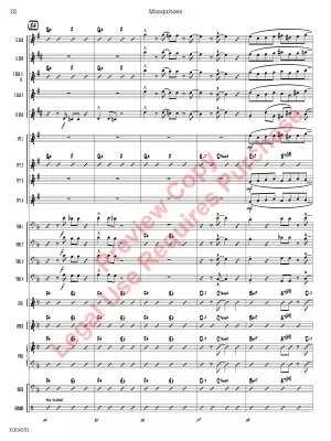 Mosquitoes - Herzig - Jazz Ensemble - Gr. 3