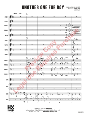 Another One for Ray - Medeiros/Fraley - Jazz Ensemble - Gr. 2.5