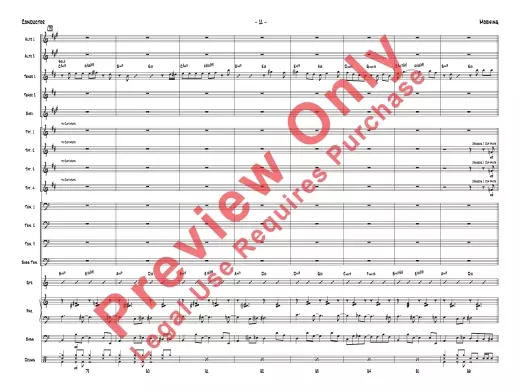 Morning - Fischer/Kamuf - Jazz Ensemble - Gr. 3.5