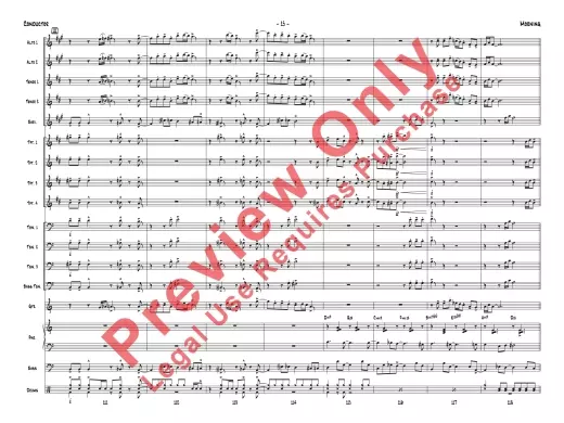 Morning - Fischer/Kamuf - Jazz Ensemble - Gr. 3.5