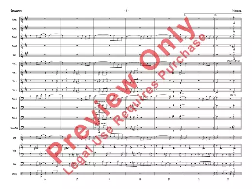 Morning - Fischer/Kamuf - Jazz Ensemble - Gr. 3.5