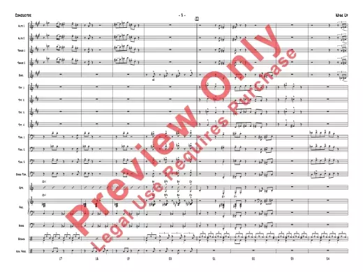 Wise Up - Goodwin - Jazz Ensemble - Gr. 3.5