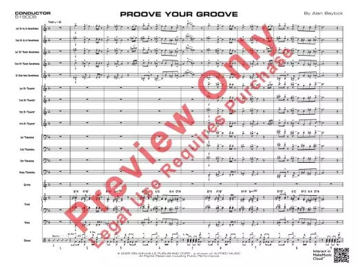 Proove Your Groove - Baylock - Jazz Ensemble - Gr. 4