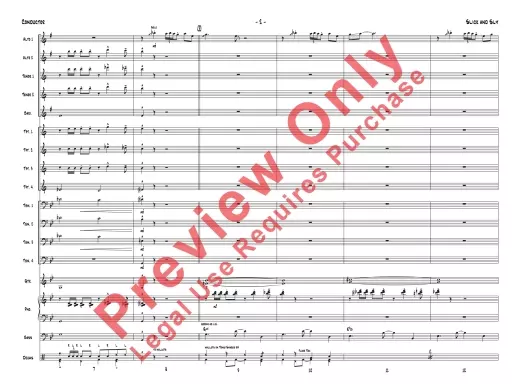 Slick and Sly - Zaremba - Jazz Ensemble - Gr. 3.5