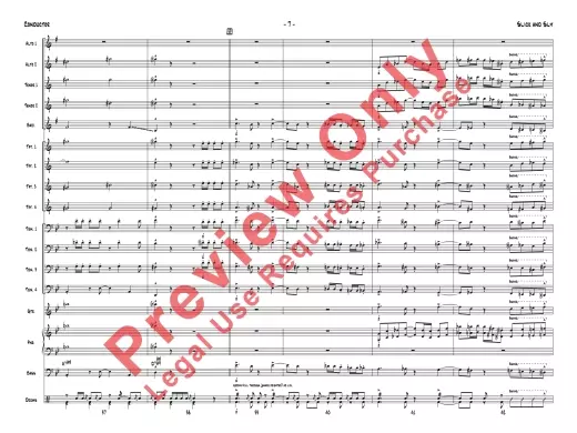 Slick and Sly - Zaremba - Jazz Ensemble - Gr. 3.5