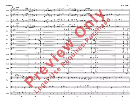 Slick and Sly - Zaremba - Jazz Ensemble - Gr. 3.5