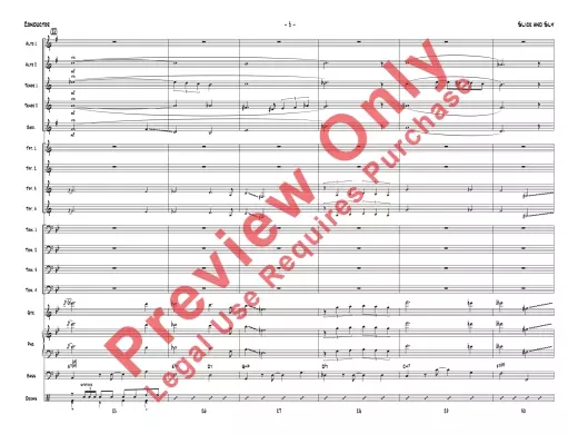 Slick and Sly - Zaremba - Jazz Ensemble - Gr. 3.5