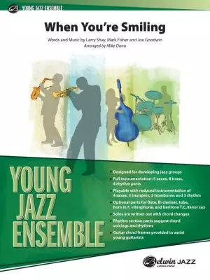 Belwin - When Youre Smiling - Shay/Fisher/Goodwin/Dana - Jazz Ensemble - Gr. 2.5