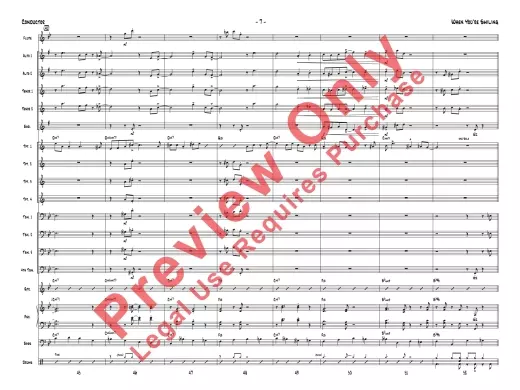 When You\'re Smiling - Shay/Fisher/Goodwin/Dana - Jazz Ensemble - Gr. 2.5