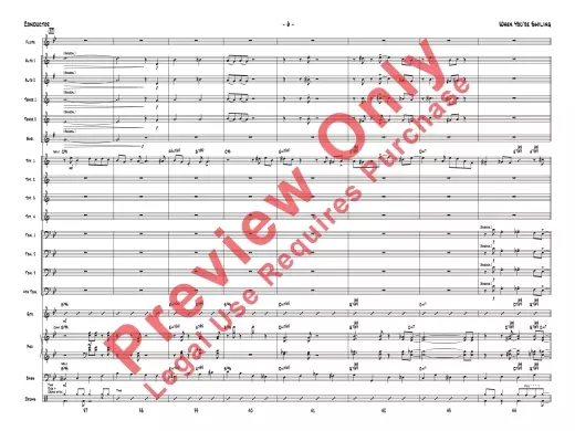 When You\'re Smiling - Shay/Fisher/Goodwin/Dana - Jazz Ensemble - Gr. 2.5