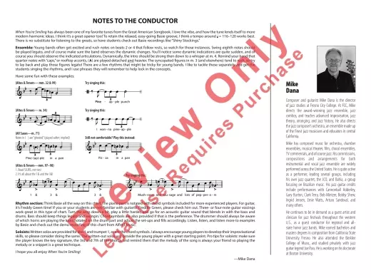 When You\'re Smiling - Shay/Fisher/Goodwin/Dana - Jazz Ensemble - Gr. 2.5