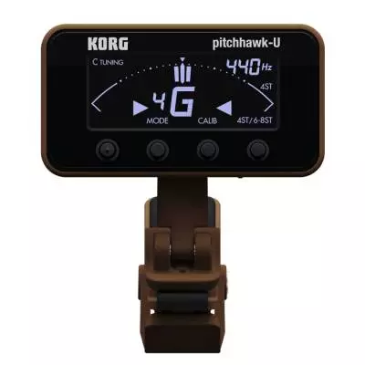 Pitchhawk Ukulele (4,6,8) Clip On Tuner
