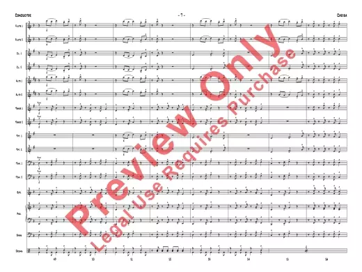 Cariba - Montgomery/Lopez - Jazz Ensemble - Gr. 1