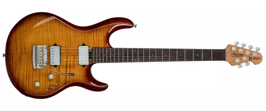 Sterling by Music Man - Steve Lukather Luke LK100 Electric Guitar - Hazel Burst