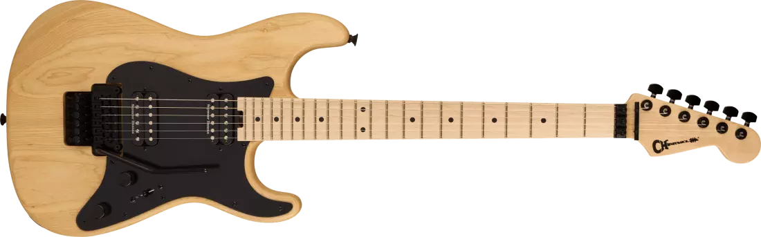 Pro-Mod So-Cal Style 1 HH FR M, Maple Fingerboard - Natural Ash