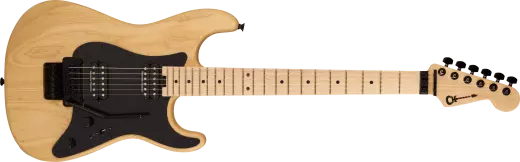 Charvel Guitars - Pro-Mod So-Cal Style 1 HH FR M, Maple Fingerboard - Natural Ash