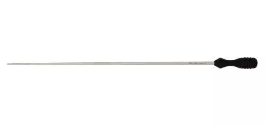 Mollard Batons - Lancio Series Baton, Black Handle and White Carbon Fiber Shaft - 14