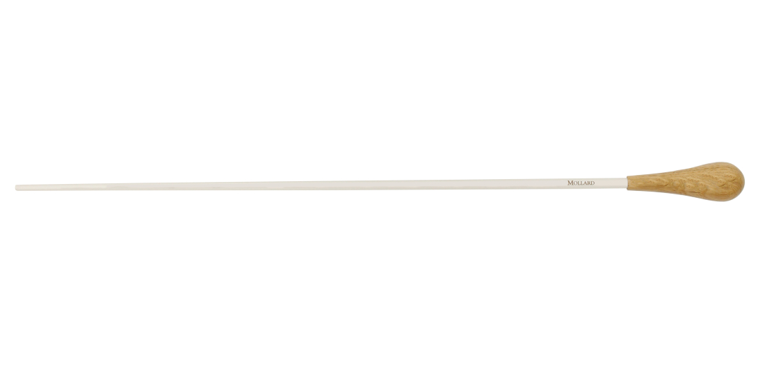 S Series Baton, White Oak Handle and White Carbon Fiber Shaft - 14\'\'