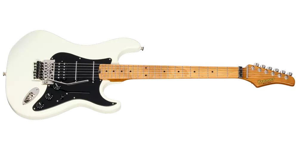 Pacer Deluxe Electric Guitar with Gigbag - Classic White
