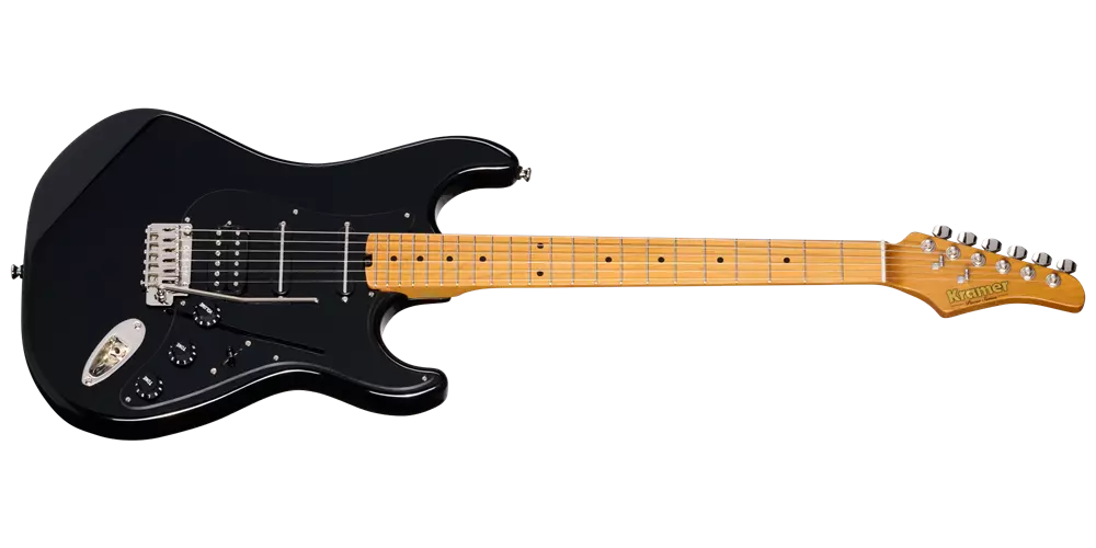 Pacer Deluxe GT Electric Guitar with Gigbag - Intruder Black