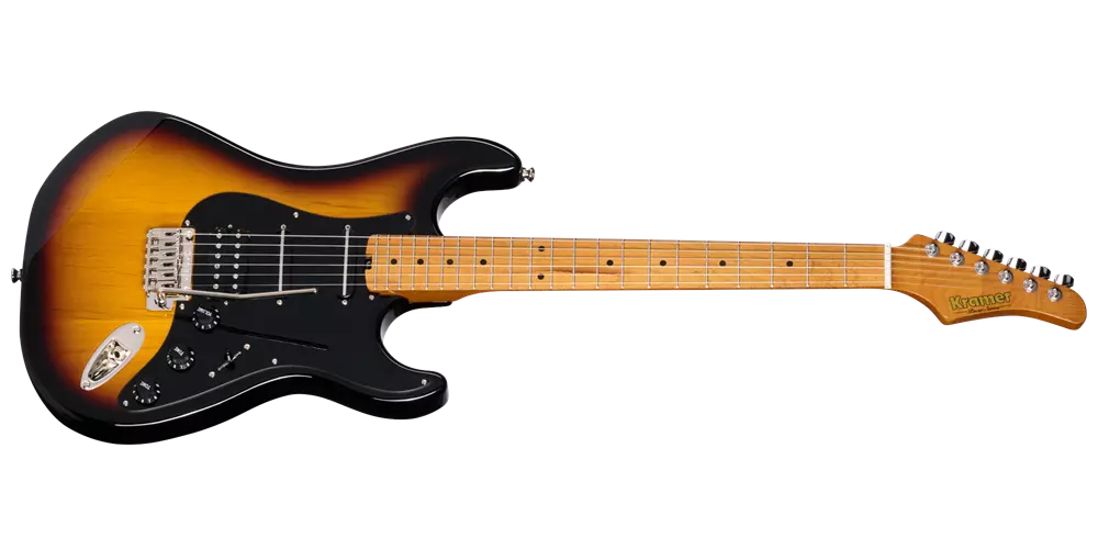 Pacer Deluxe GT Electric Guitar with Gigbag - Tri Burst