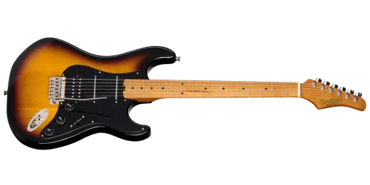 Pacer Deluxe GT Electric Guitar with Gigbag - Tri Burst