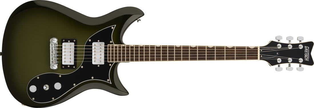 Electromatic CVT Double-Cut with Wraparound, Laurel Fingerboard - Wychwood Green