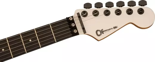 Pro-Mod Plus So-Cal SC1 Style 1 HH FR EB, Ebony Fingerboard - Snow White