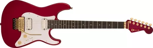 Charvel Guitars - Pro-Mod Plus So-Cal SC1 Style 1 HH FR EB, Ebony Fingerboard - Candy Apple Red